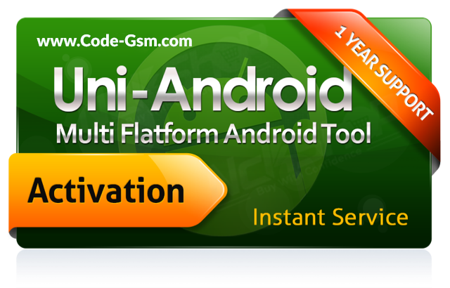 Uni-Android Tool - 1 Year Activation
